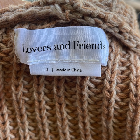 Worn Once! LOVERS + FRIENDS ‘Distressed Knit’ Sweater - Picture 8 of 9